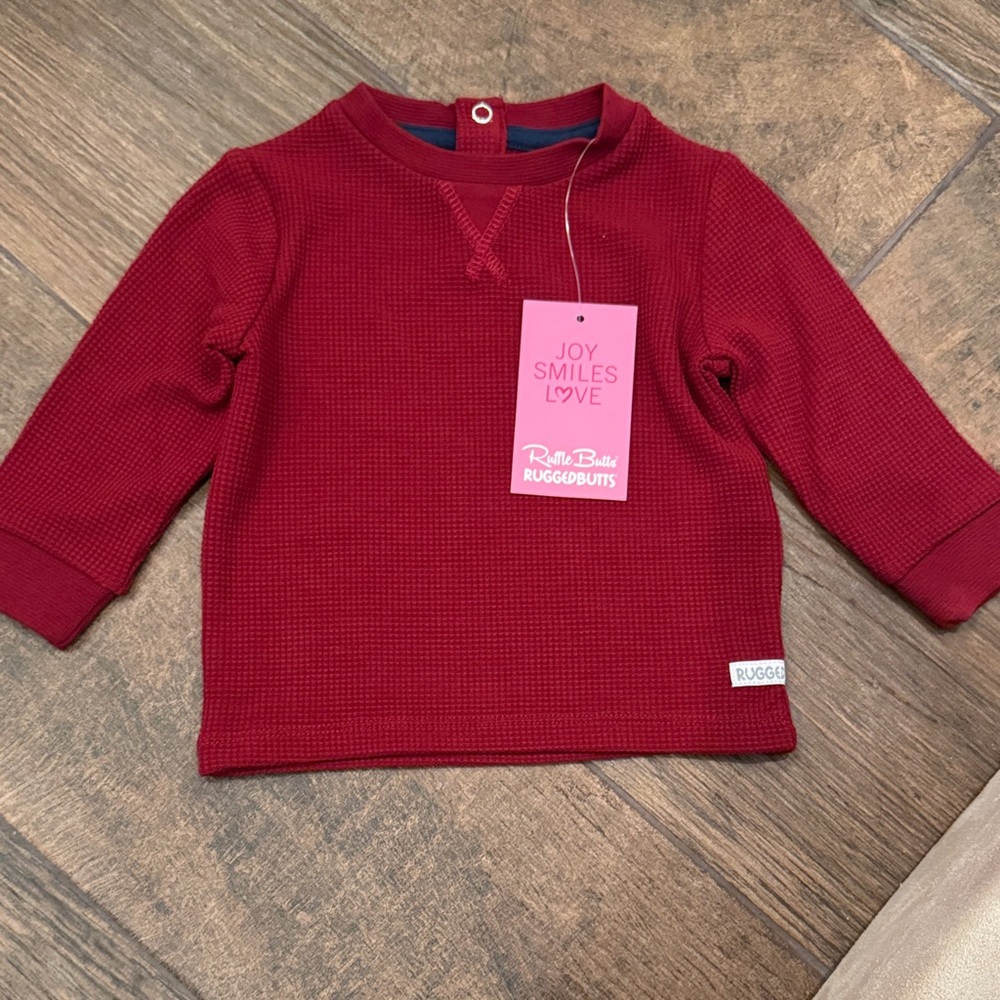 RuggedButts Kids Red Sweater